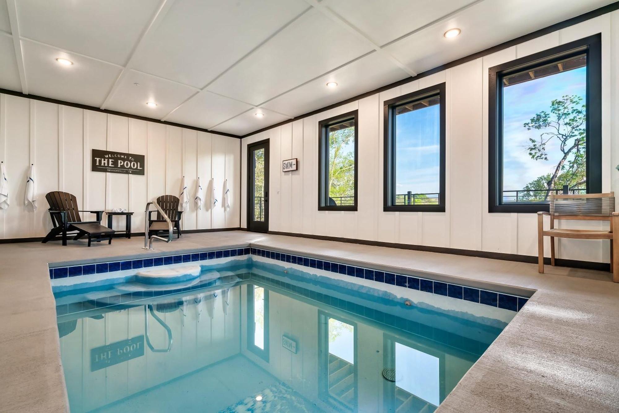 Halle Beary By Avantstay Indoor Pool Hot Tub Sunset Views سيفيرفيل المظهر الخارجي الصورة